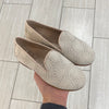 Spain+Co Beige Heart Smoking Loafer-Tassel Children Shoes