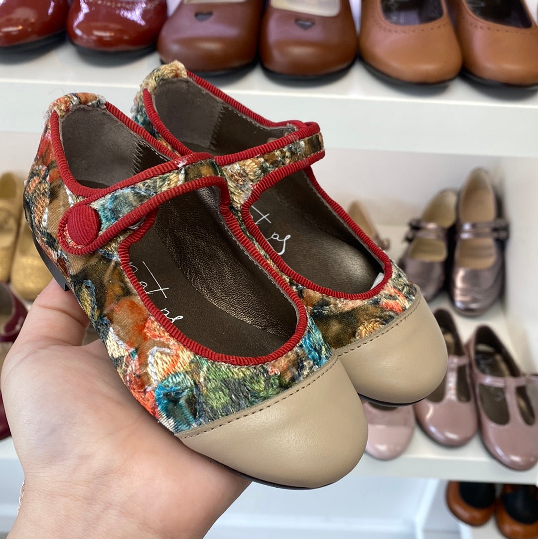 Papanatas Alanis Captoe Mary Jane-Tassel Children Shoes