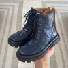 Papanatas Marine Wingtip Chunky Bootie-Tassel Children Shoes