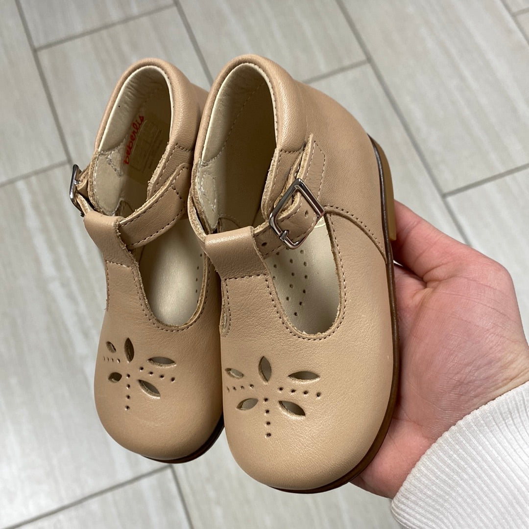 Beberlis Oat Perforated Baby Shoe-Tassel Children Shoes