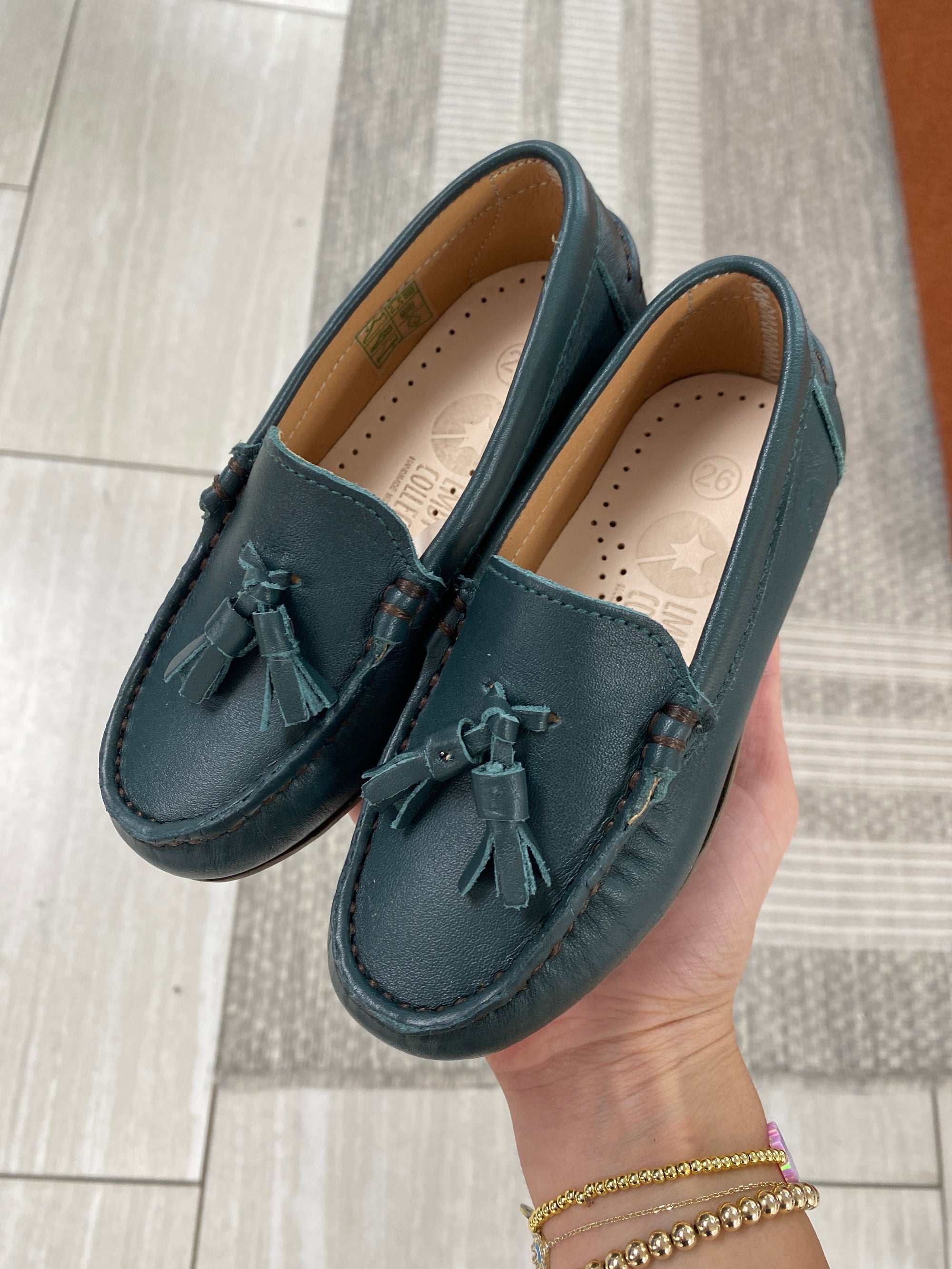 LMDI Hunter Leather Tassel Loafer-Tassel Children Shoes