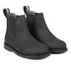Angulus Black Chelsea Boot-Tassel Children Shoes