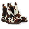 Angulus Cowhide Boot-Tassel Children Shoes
