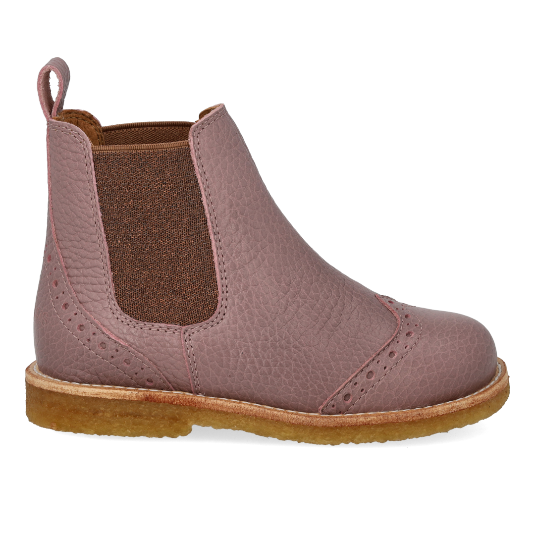 Angulus Rose Wingtip Boot-Tassel Children Shoes