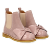 Angulus Rose Suede Bow Bootie-Tassel Children Shoes