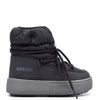 Moon Boot Black Polar-Tassel Children Shoes