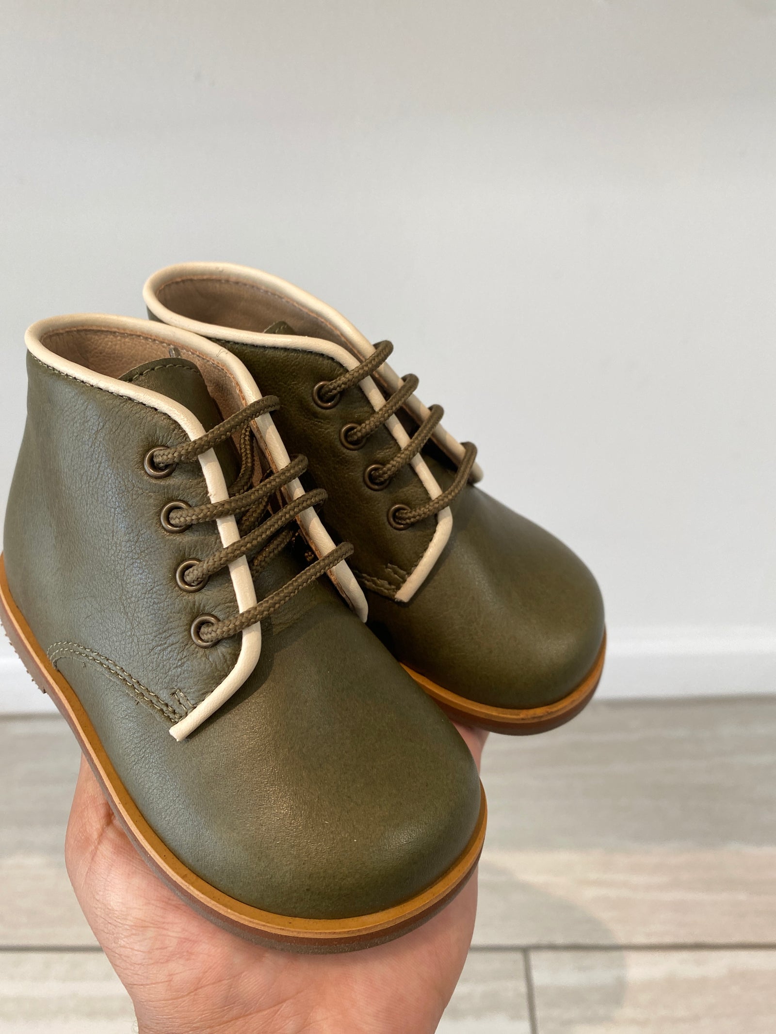 Beberlis Olive Baby Bootie-Tassel Children Shoes