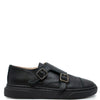 Blublonc Black Captoe Dress Sneaker-Tassel Children Shoes