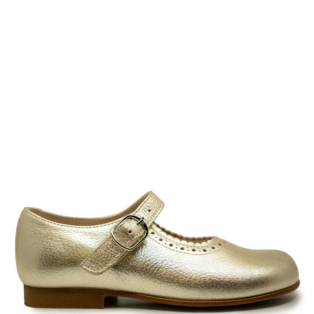 Beberlis Galaxy Scalloped Mary Jane-Tassel Children Shoes