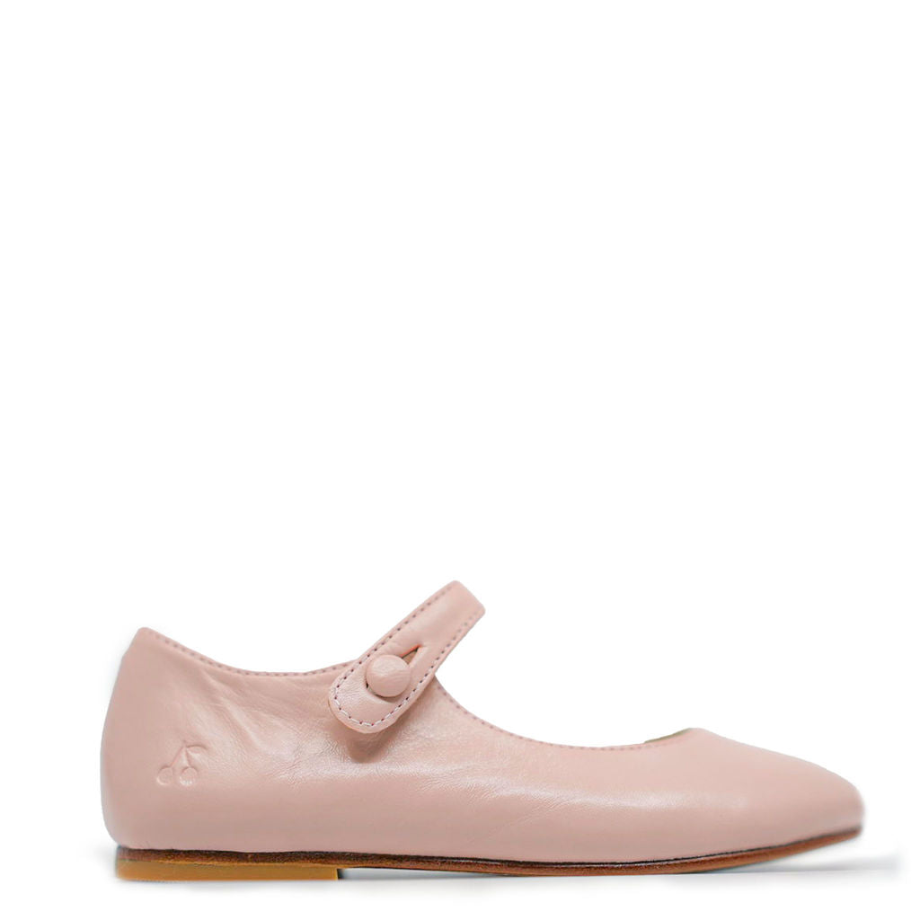 Bonpoint Dusky Pink Ella Mary Jane-Tassel Children Shoes