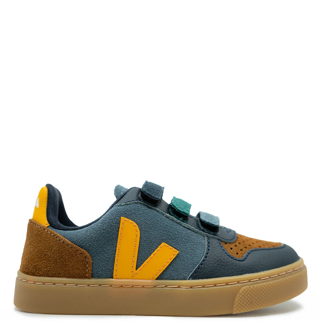 Veja California Oro Velcro Sneaker-Tassel Children Shoes