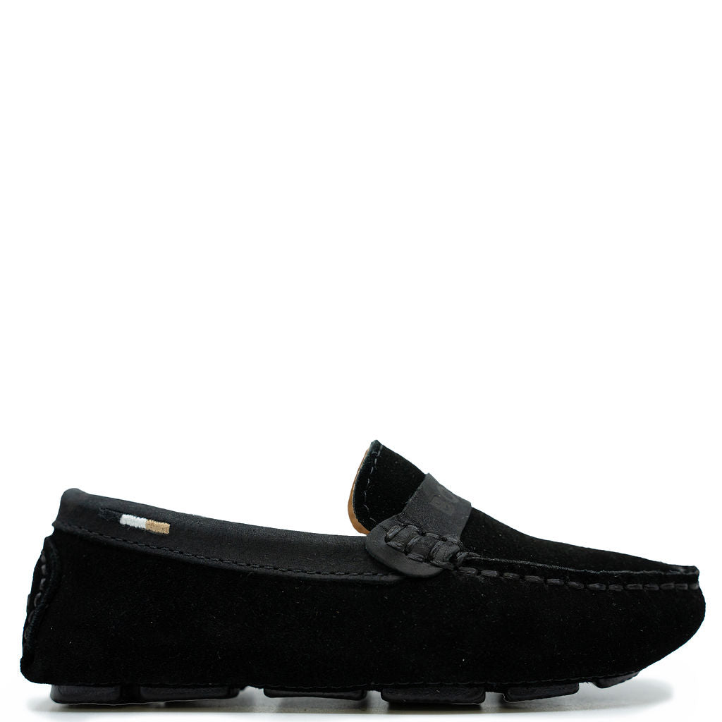 Hugo Boss Black Driver Loafer-Tassel Children Shoes