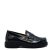 Confetti Navy Florentic Penny Loafer-Tassel Children Shoes