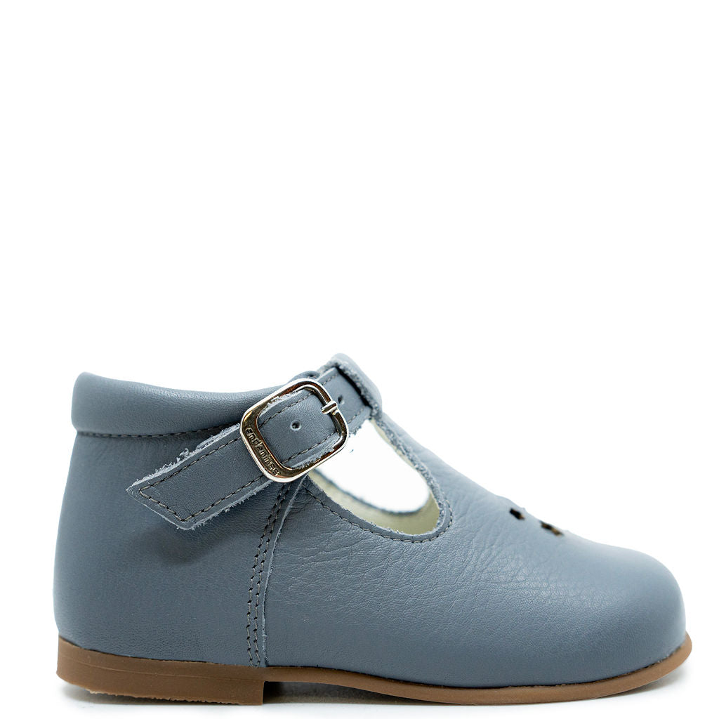 Andanines Steel Blue Star Baby Shoe-Tassel Children Shoes