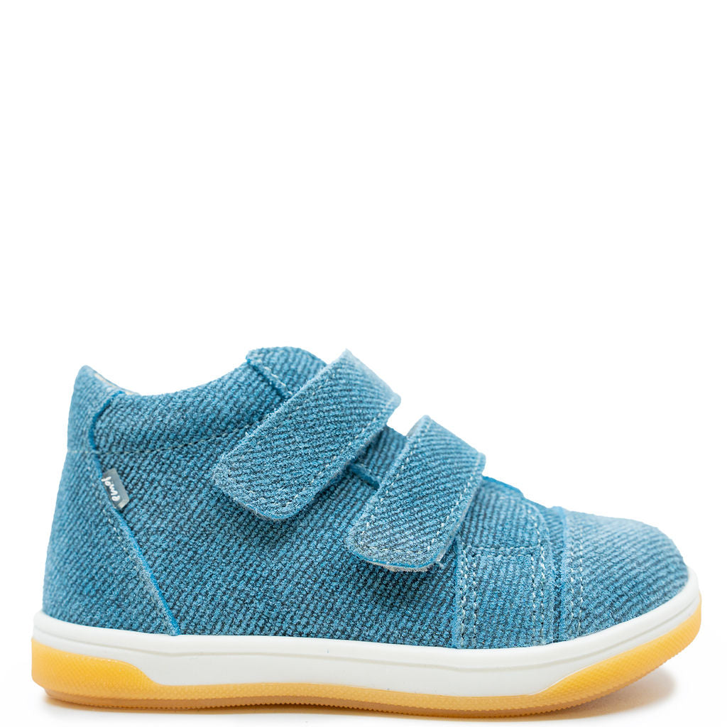Emel Capri Denim Baby Sneaker-Tassel Children Shoes