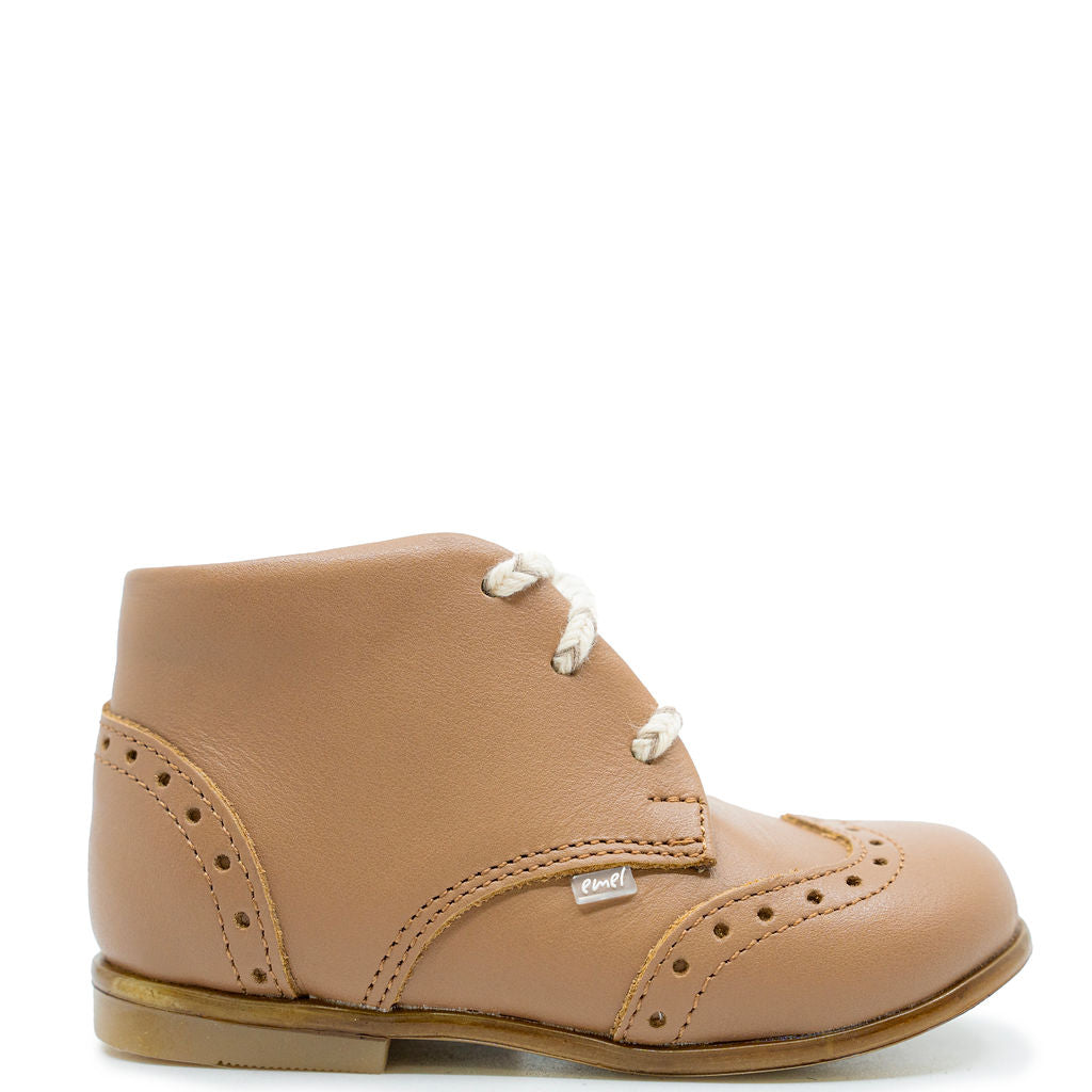 Emel Latte Wingtip Baby Shoe-Tassel Children Shoes