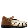 Angulus Butter Daisy Closed Toe Sandal-Tassel Children Shoes