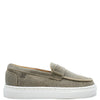 Porte Taupe Coated Penny Dress Sneaker-Tassel Children Shoes