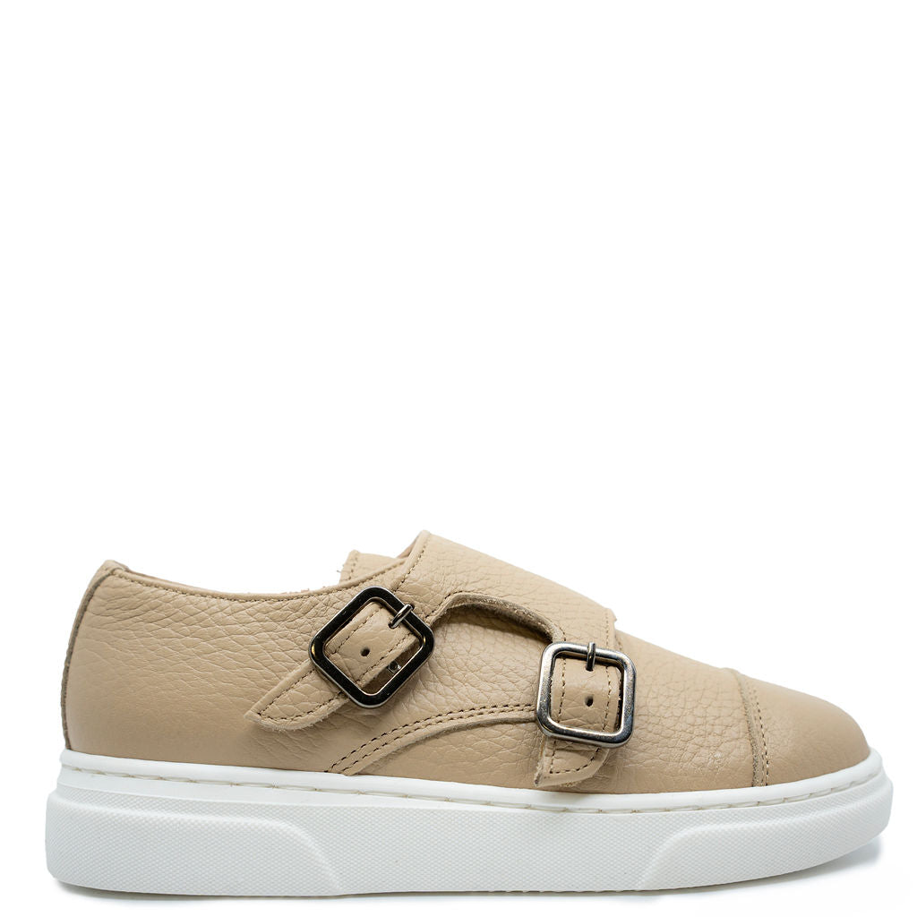 Blublonc Ivory Pebbled Captoe Dress Sneaker 34 Blublonc Ivory Pebbled Captoe Dress Sneaker 34