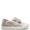 Pepe Tan Embroidered Velcro Sneaker-Tassel Children Shoes