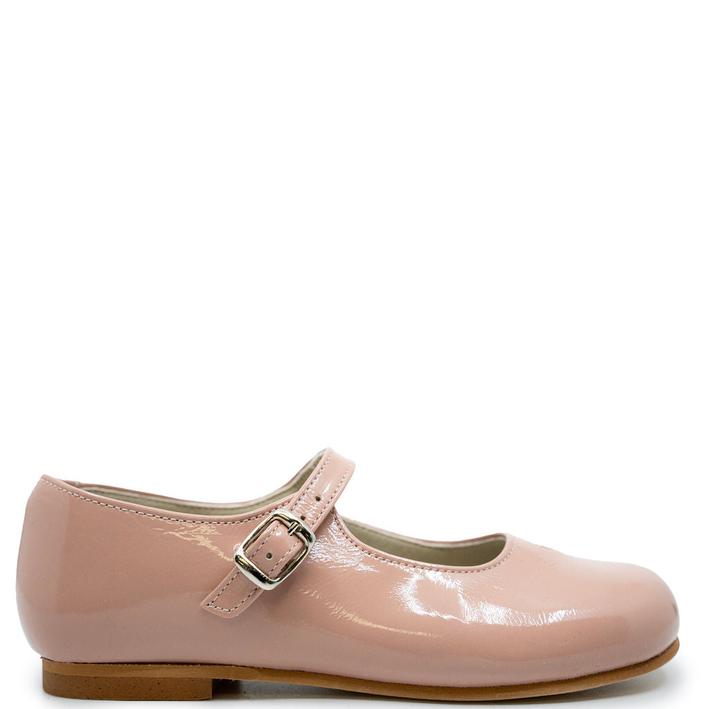 Sonatina Nude Patent Heart Mary Jane-Tassel Children Shoes