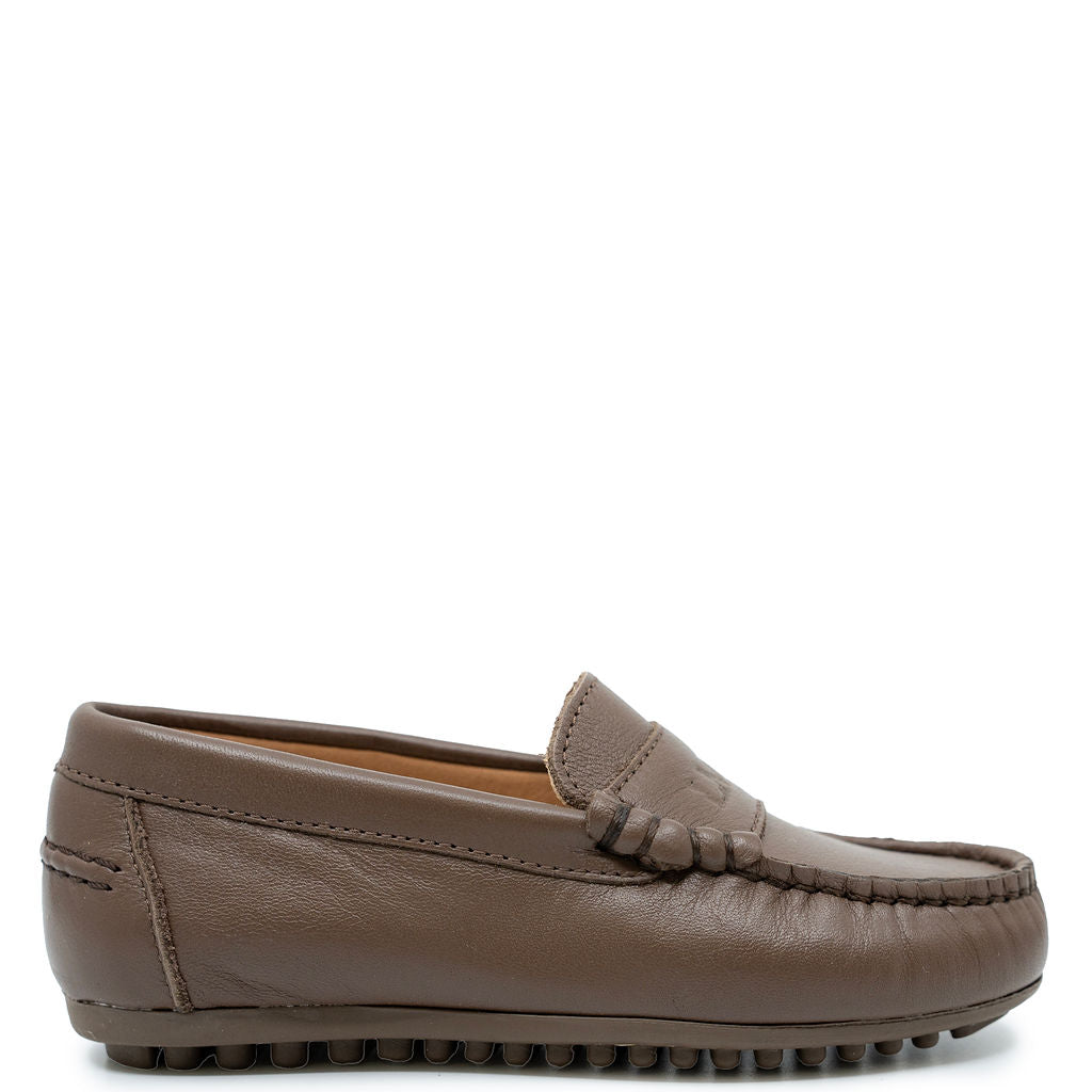 LMDI Chocolate Penny Loafer-Tassel Children Shoes