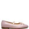 Spain+Co Rose Pink Elastic Flat-Tassel Children Shoes
