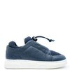 Porte Navy Elastic Sneaker-Tassel Children Shoes