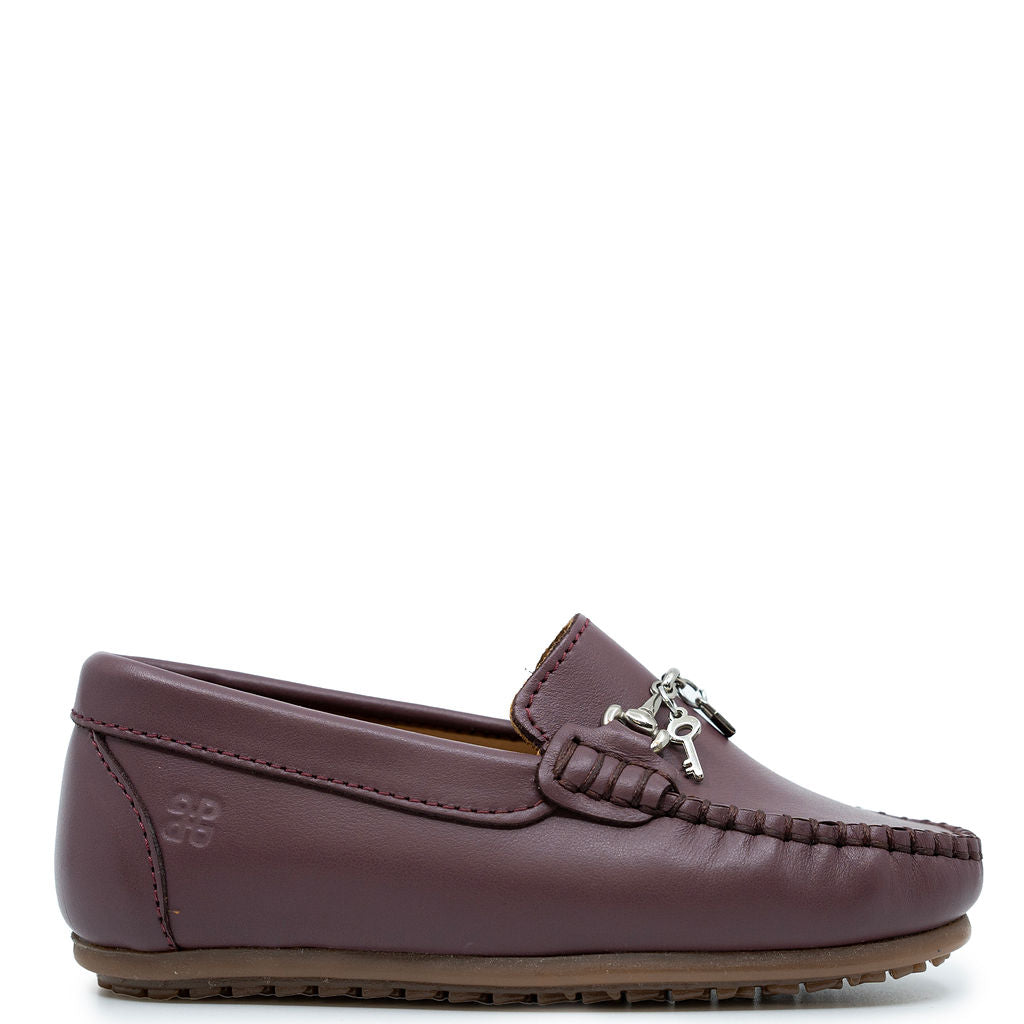 Porte Plum Charm Loafer-Tassel Children Shoes