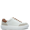 Porte White and Luggage Zipper Sneaker-Tassel Children Shoes