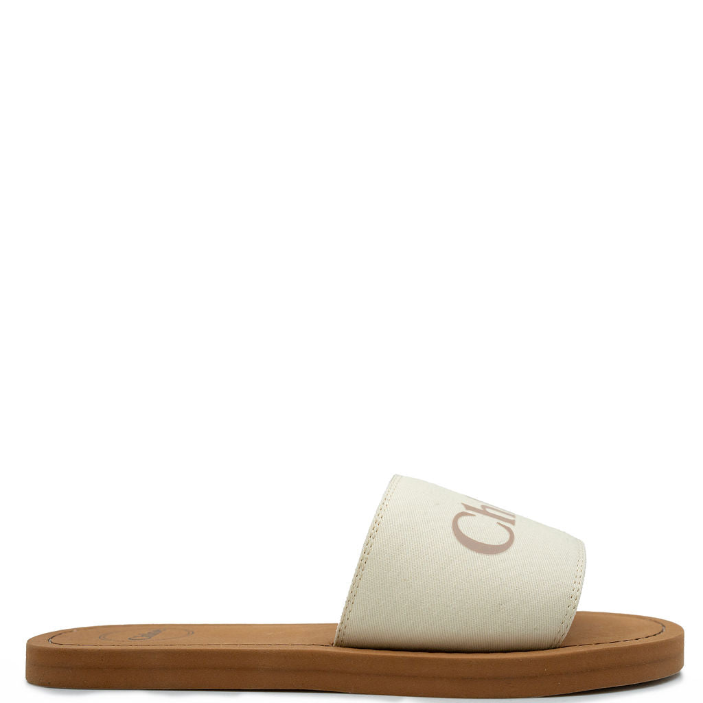Chloe Ivory Slide-Tassel Children Shoes