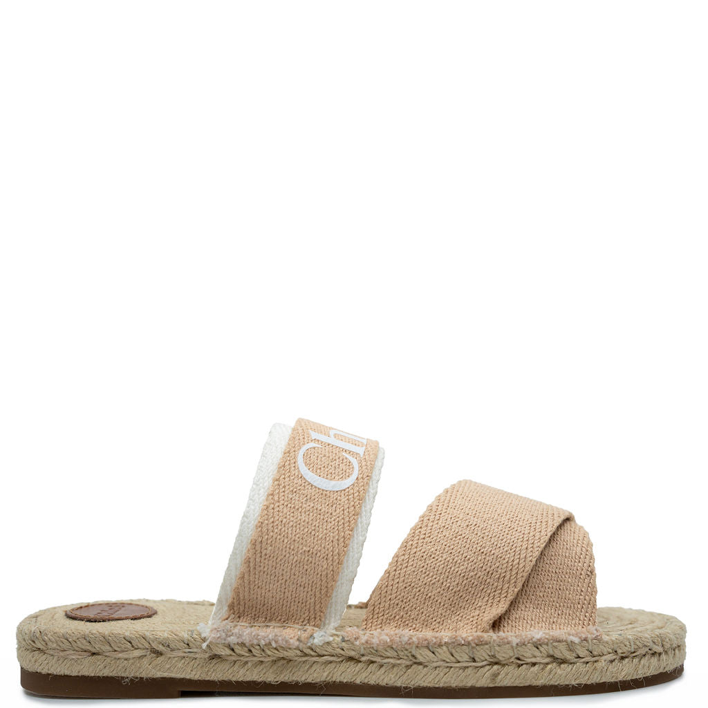 Chloe Espedrille Slide-Tassel Children Shoes