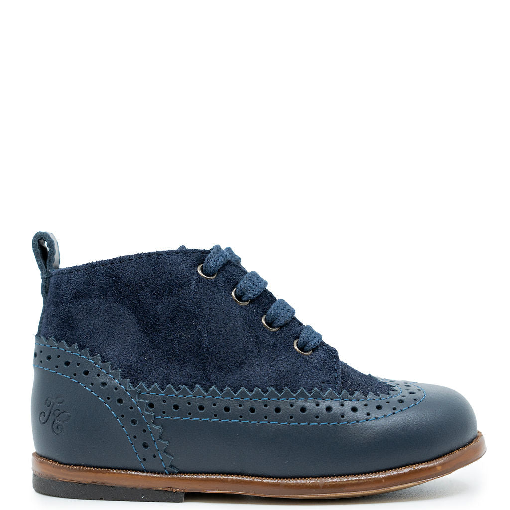 Tartine Navy Wingtip Baby Shoe-Tassel Children Shoes