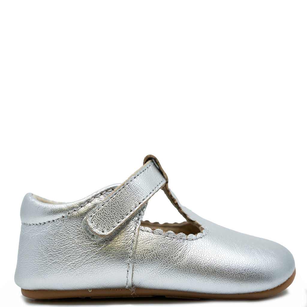 Old Soles Silver Softsole-Tassel Children Shoes