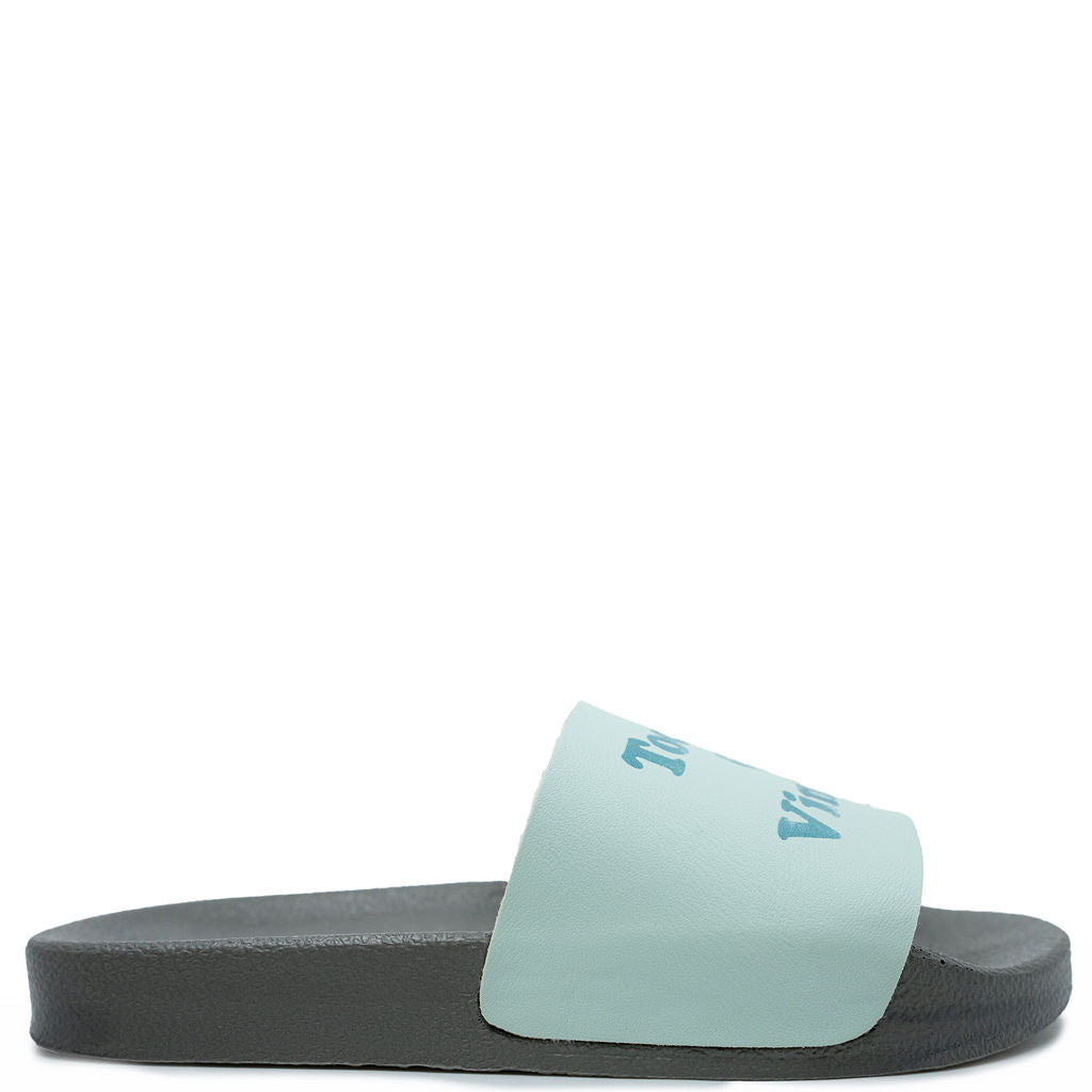 Tocoto Mint Slide-Tassel Children Shoes