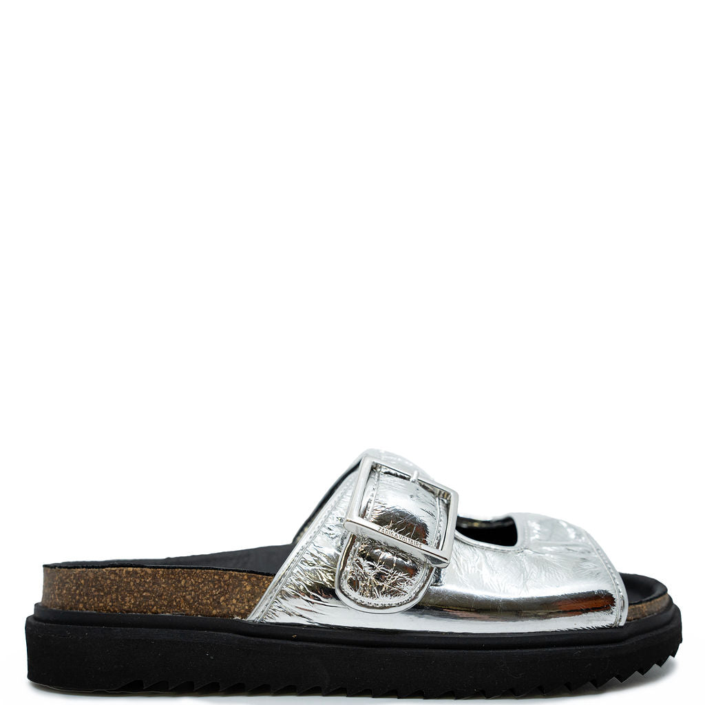 Zadig and Voltaire Mirror Slide-Tassel Children Shoes