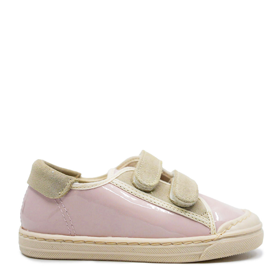 Pepe Lavender Patent Velcro Sneaker-Tassel Children Shoes