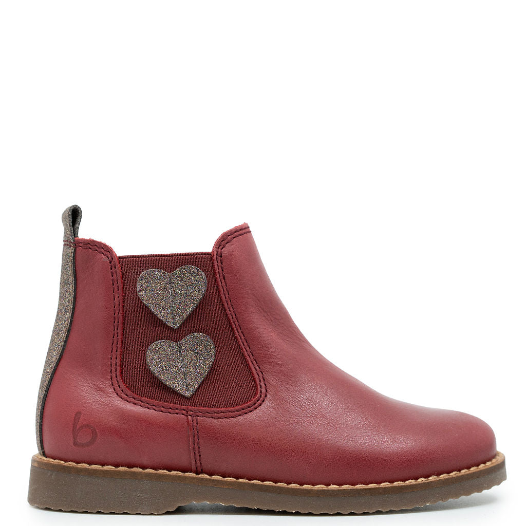 Beberlis Red Heart Bootie-Tassel Children Shoes