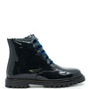 Jacadi Navy Patent Boot-Tassel Children Shoes