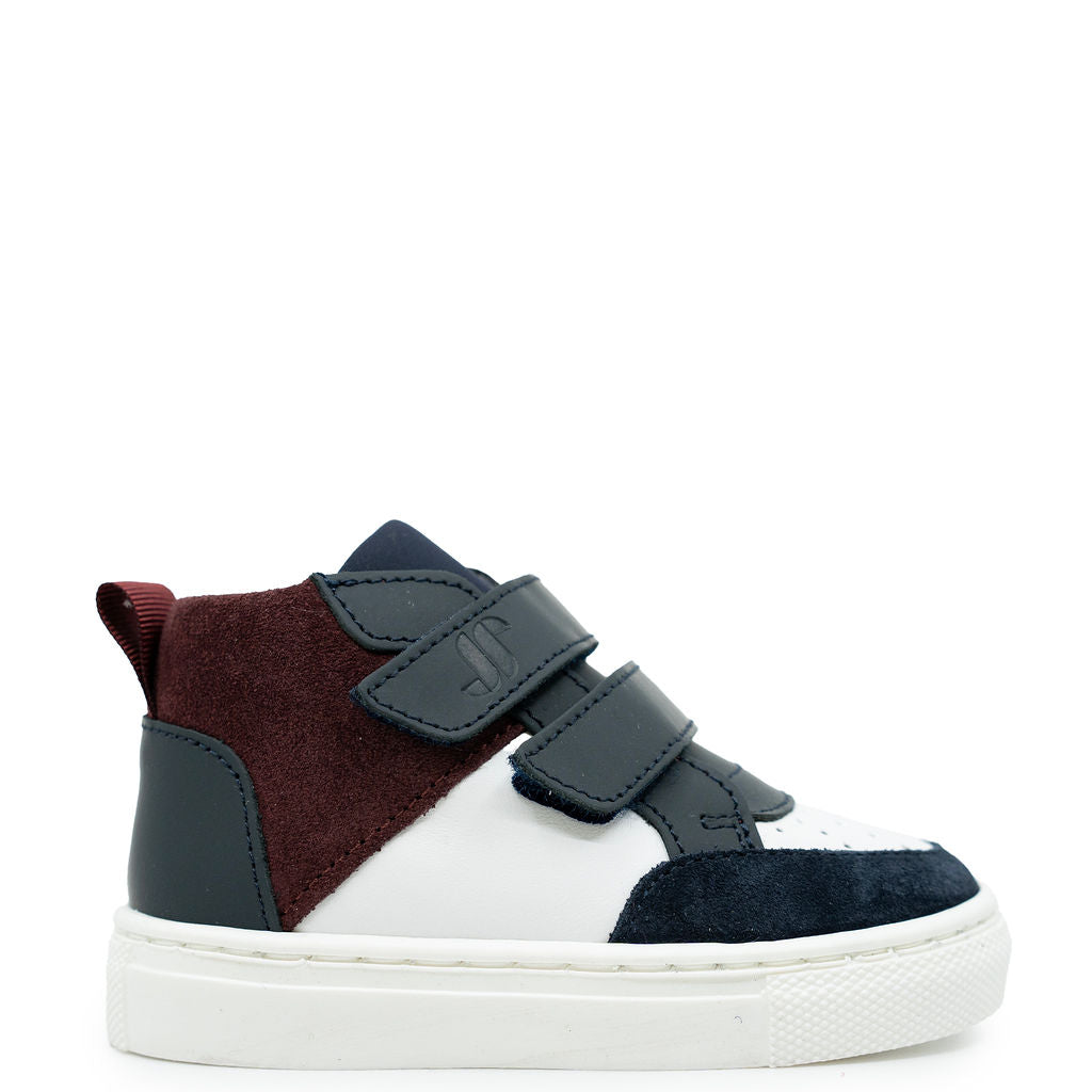 Jacadi Navy Velcro Baby Sneaker-Tassel Children Shoes
