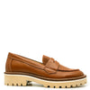 Beberlis Tan Chunky Loafer-Tassel Children Shoes