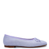 Spain+Co Lilac Basketweave Ballet Flat-Tassel Children Shoes