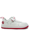 Hugo Boss White and Red Logo Sneaker-Tassel Children Shoes