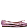 Beberlis Lilac Metallic Ballet Flat-Tassel Children Shoes