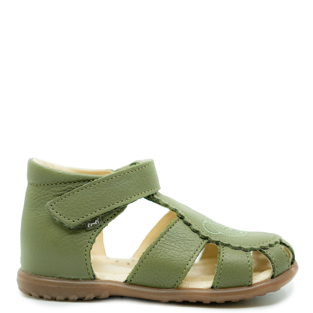 Emel Forest Teddy Closed Toe Baby Sandal-Tassel Children Shoes