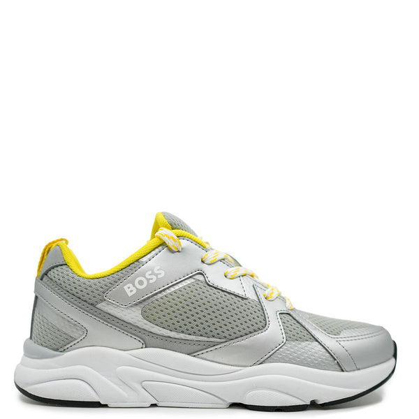 Boss Boys Sneakers In Gray 1