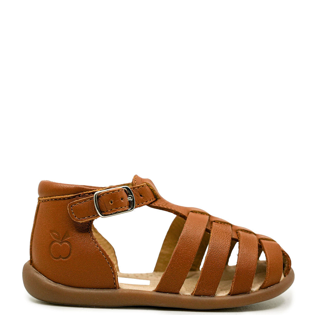 Pom D'Api Camel Gladiator Baby Sandal-Tassel Children Shoes