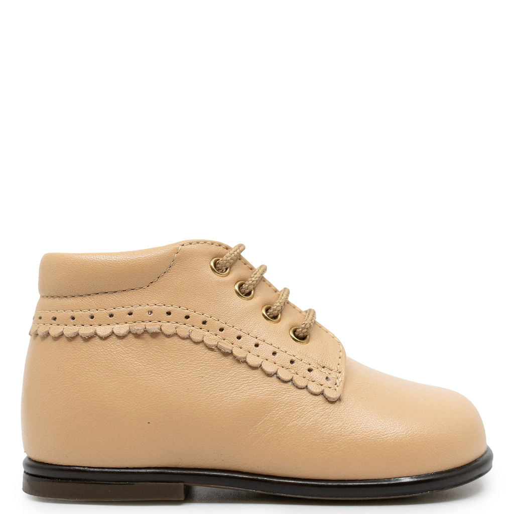 Beberlis Skin Scalloped Baby Bootie-Tassel Children Shoes