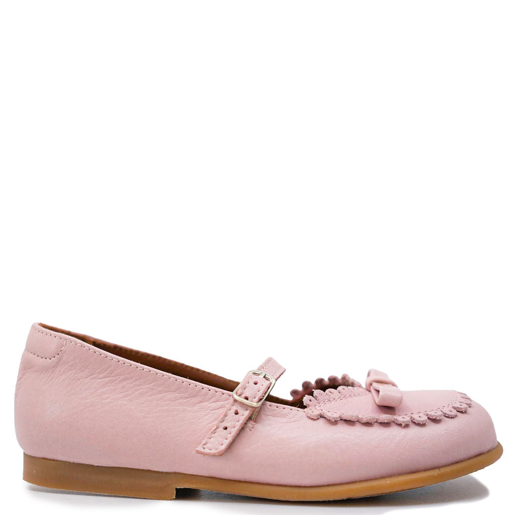 Pepe Baby Pink Vintage Mary Jane-Tassel Children Shoes