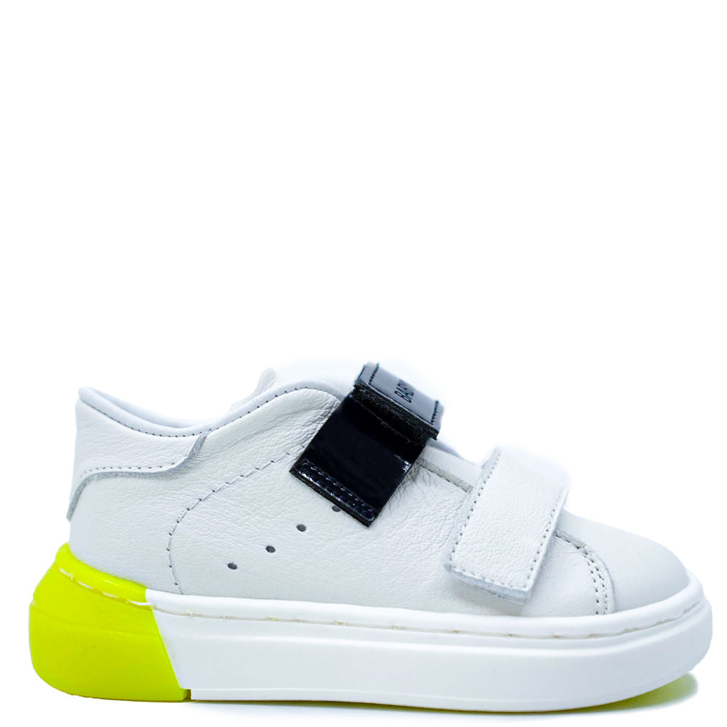 Babywalker White Velcro Baby Sneaker 19